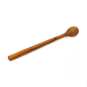ZEST teak honey roller natural wood detail