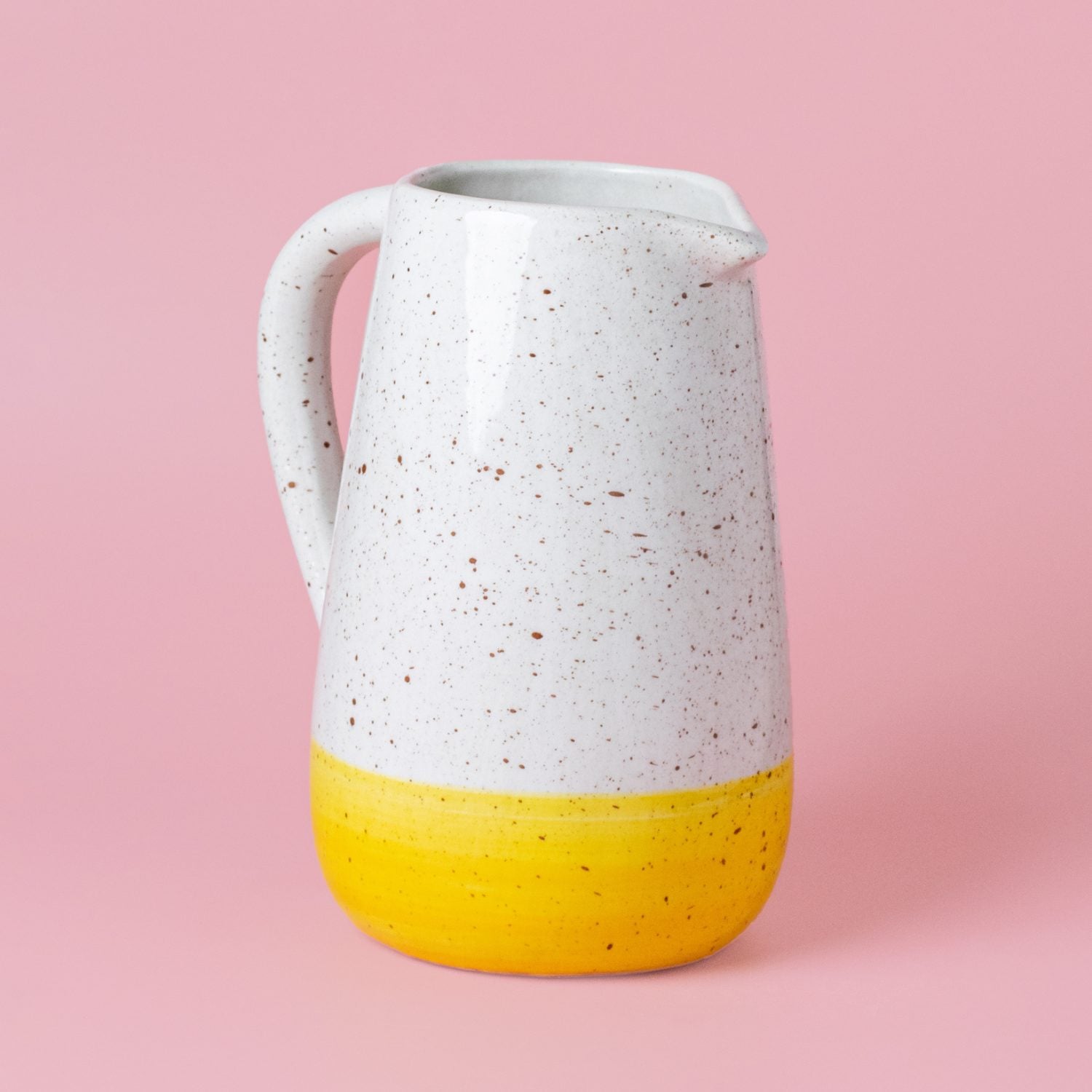 ZEST Large Spotted Ceramic Jar handmade spice storage