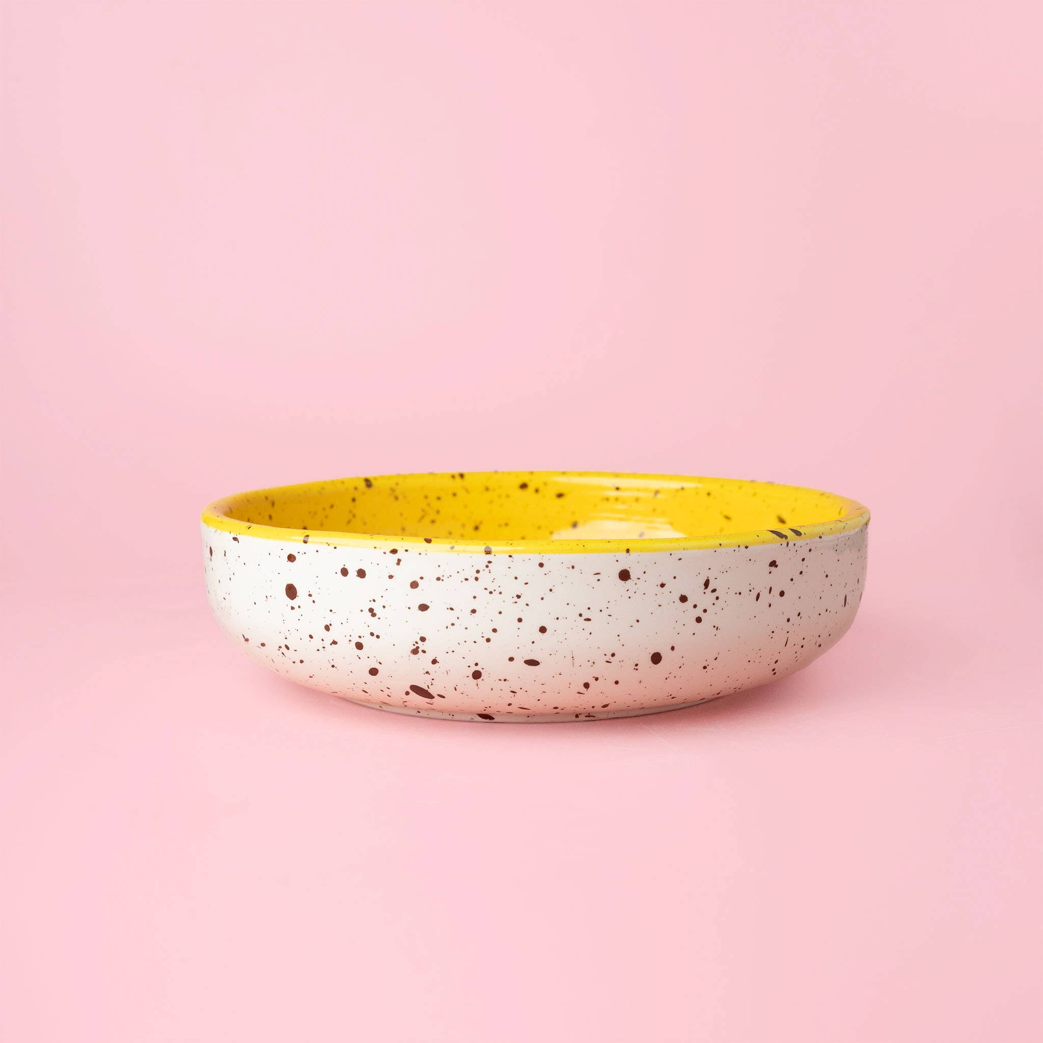 ZEST ceramic grater plate yellow top view