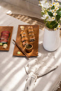 ZEST sustainable teak chopsticks elegant dining