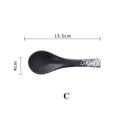 ZEST ceramic soup spoon Japanese style dining