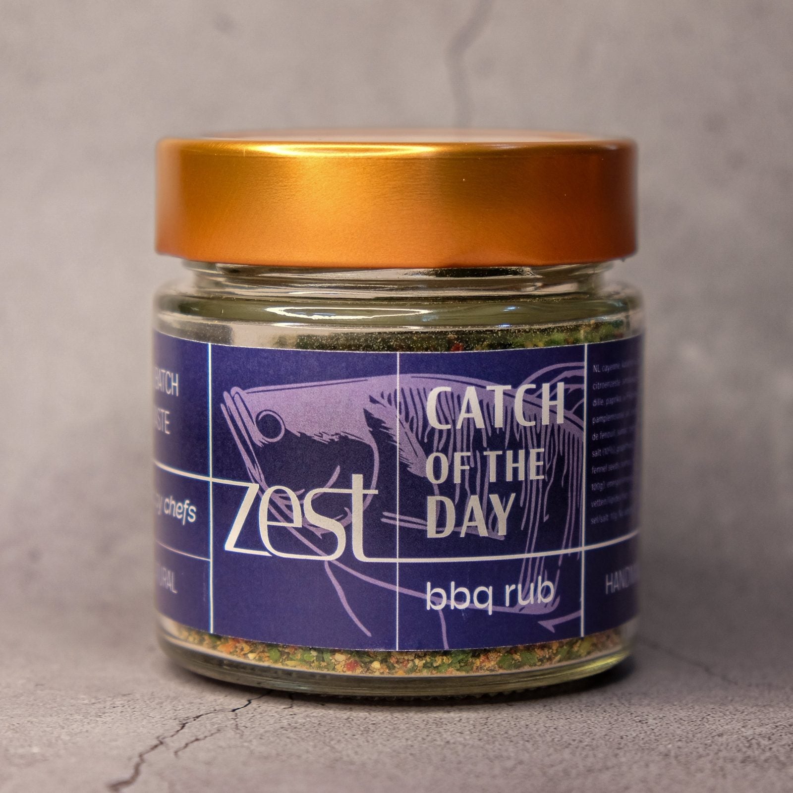 Catch Of The Day épices poisson rub front view