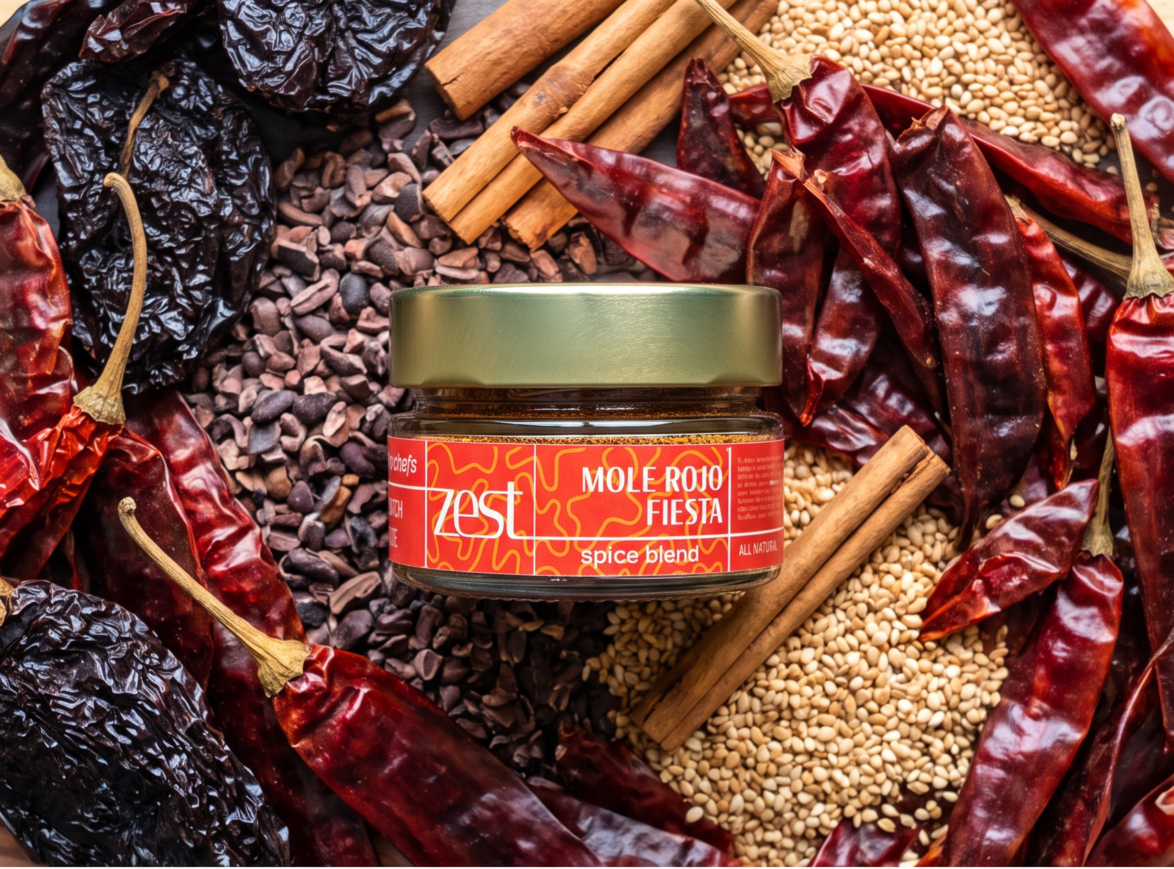 Mole Rojo Fiesta - editorial hero
