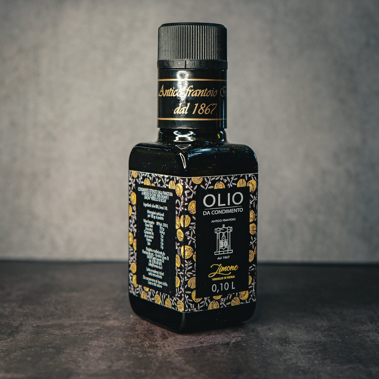 ZEST Sicilian Lemon Infused Olive Oil bottle