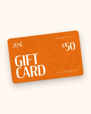 ZEST gift card of €50
